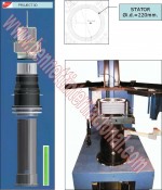 INSERTING TOOL STATOR Øi.d.=220mm. RISOMAT MACHINE